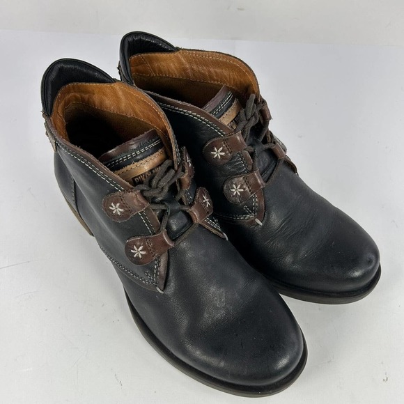 PIKOLINOS Black and Brown Ankle Boots - Picture 5 of 10